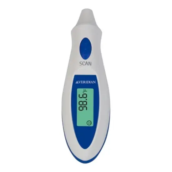 Veridian Tympanic Ear Thermometer Digital Display 09-340 1 Each image {1}