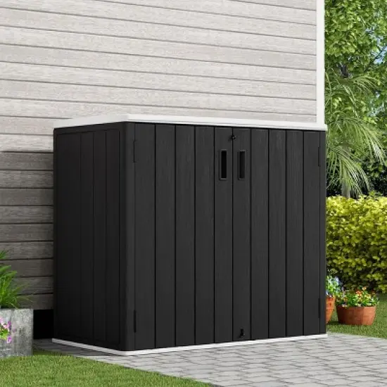 Yardgrace Weather Resistant Multi Size Outdoor Storage Shed image {14}