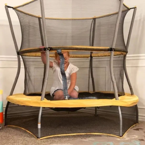 Skywalker Trampolines ActivPlay 60" Round Safari Explorer Mini Bouncer with Enclosure image {4}