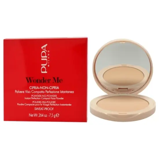 Wonder Me Powder No Powder - 030 Warm Beige by Pupa Milano for Women - 0.26 oz Powder image {3}