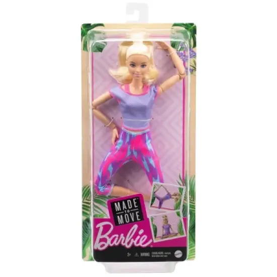 ​Barbie Made to Move Doll - Pink Dye Pants image {5}