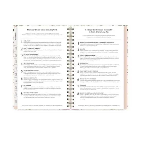 Blue Sky The Everygirl Weekly/Monthly Planning Calendar 5"x8" Poetry Matte Hardcover image {12}