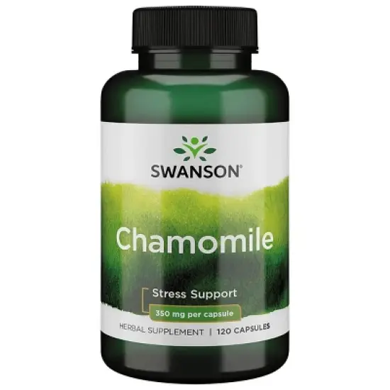 Swanson Herbal Supplements Chamomile 350 mg 120 Caps image {5}