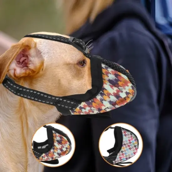 Unique Bargains Bite-proof Muzzle for Small Dog 1 Pc image {5}