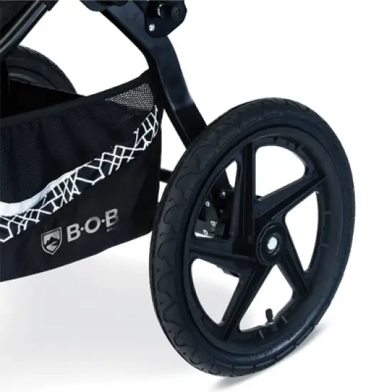 BOB Gear Revolution Flex 3.0 Jogging Stroller - Lunar Black image {5}