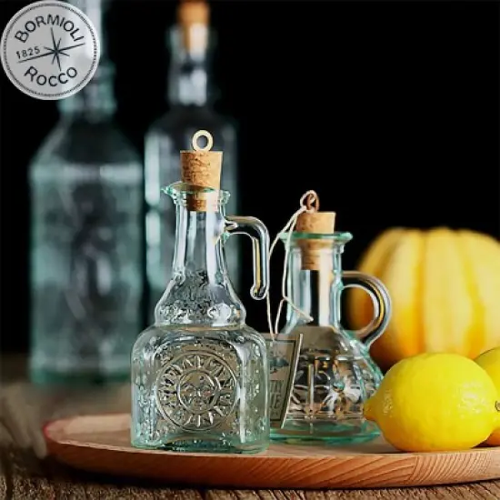 Bormioli Rocco Country Home Olivia 7 Ounce Oil Cruet Bottle,7 oz. image {3}