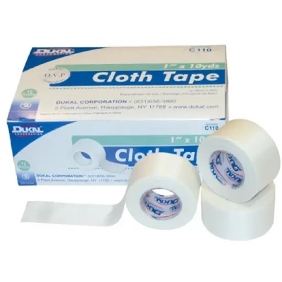 Dukal Cloth Tape 2" x 10 Yd, 6 Ct image {3}