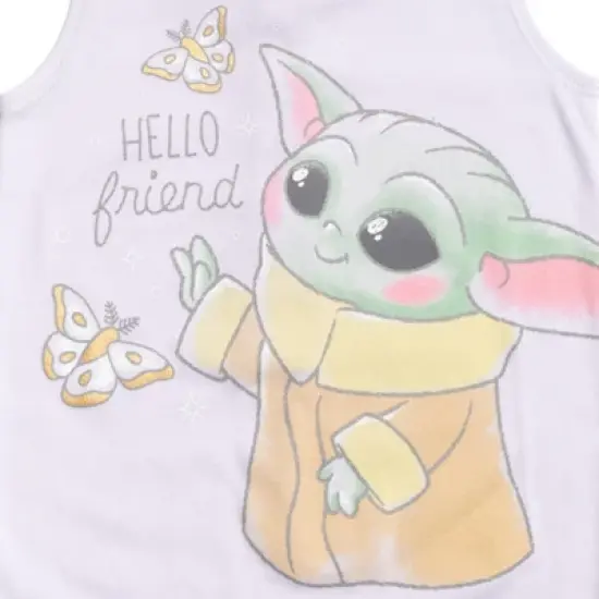 Star Wars The Child Girls Snap Romper and Headband Toddler image {5}