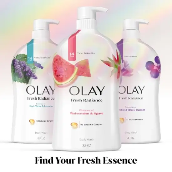 Olay Fresh Outlast Notes of Watermelon & Agave Body Wash - 33 fl oz image {8}