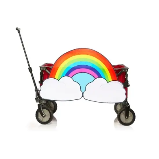 Seeing Red Magical Rainbow Wagon Cover Halloween Accessory image {1}