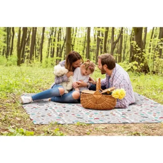 Deco Terrazzo Portable Folding Play Mat image {2}