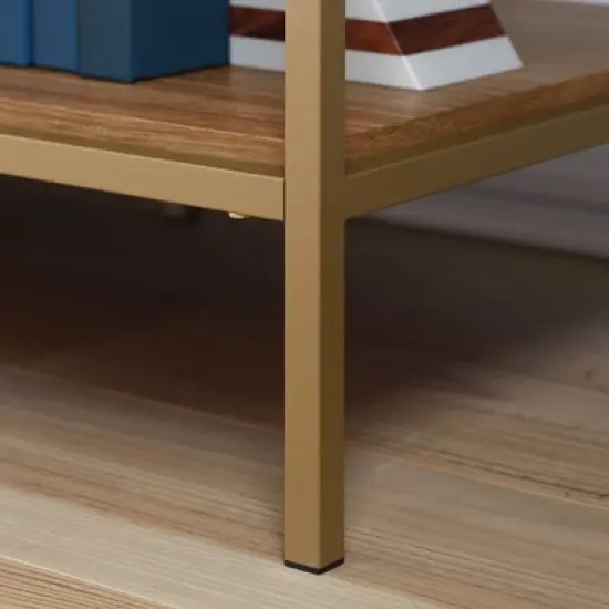 International Lux Modern TV Stand for TVs up to 65" Sindoori Mango - Sauder image {5}