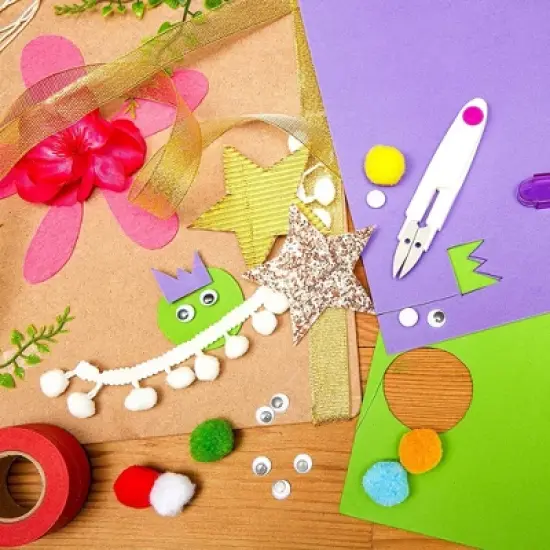 Bright Creations 96 Pack Multicolored 2mm EVA Foam Sheets for Cosplay, Costumes, Arts and Crafts Projects, 4 x 6 In image {2}