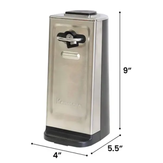 Kenmore Smooth Edge Electric Automatic Can Opener Stainless Steel: Freestanding, Spot Clean, 2-Year Warranty image {5}