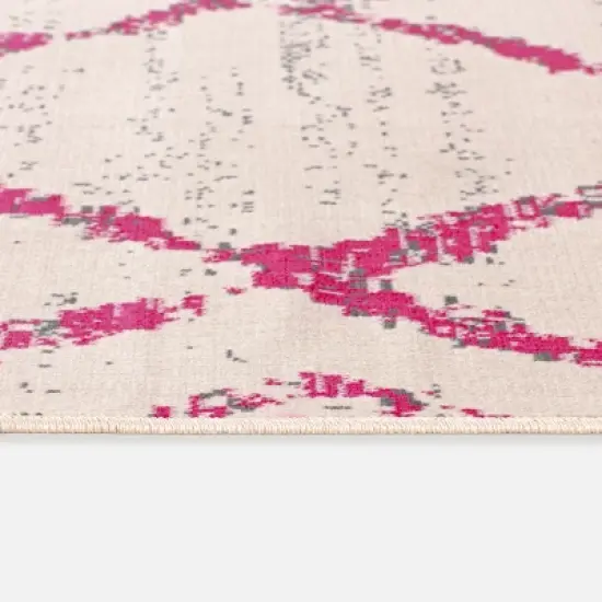 9' X 12' Diamond Outdoor Rug Berry - Opalhouse&trade; image {3}