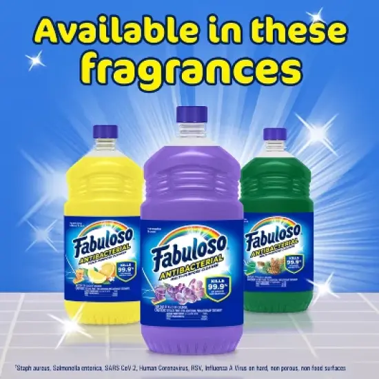 Fabuloso Lavender Anti-Bacterial Multi-Purpose Cleaner - 48 fl oz image {1}