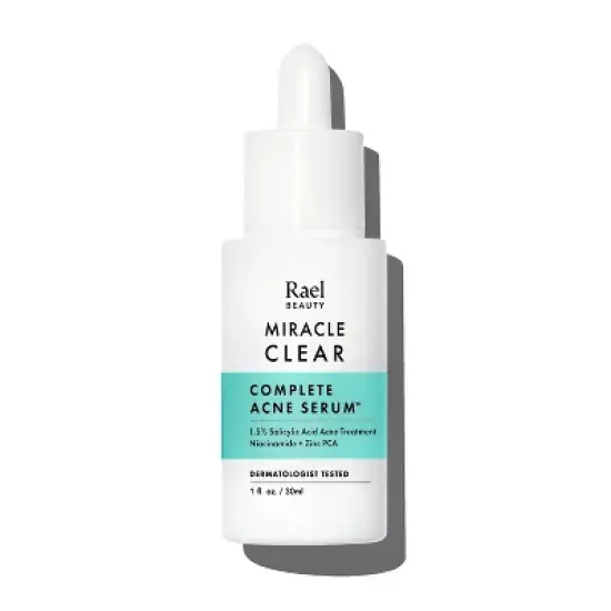 Rael Miracle Clear Complete Acne Treatment Face Serum - 1oz image {9}