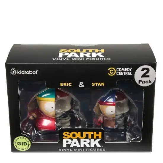 NECA South Park Anatomy Boys 2" Eric and Stan Vinyl Figure - 2pk image {1}