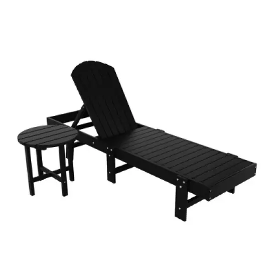 WestinTrends Dylan 2 Piece Poly Reclining Chaise Lounge image {2}