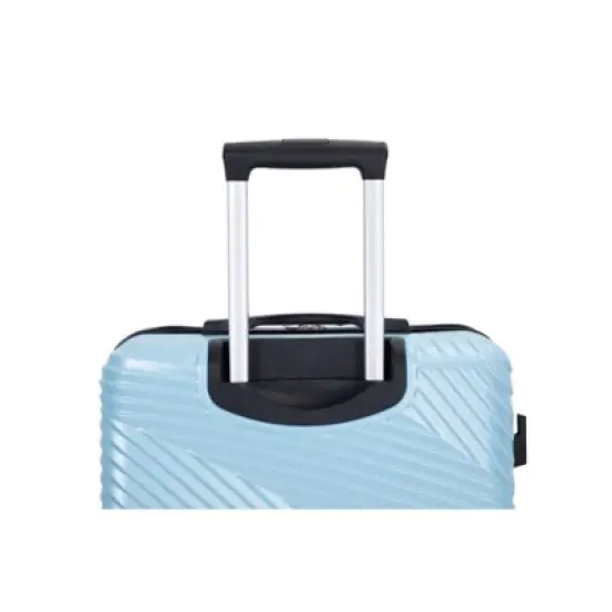 FATMOON 3 Piece Luggage Sets PC+ABS Lightweight Suitcase with Two Hooks, Spinner Wheels, (20/24/28) image {8}