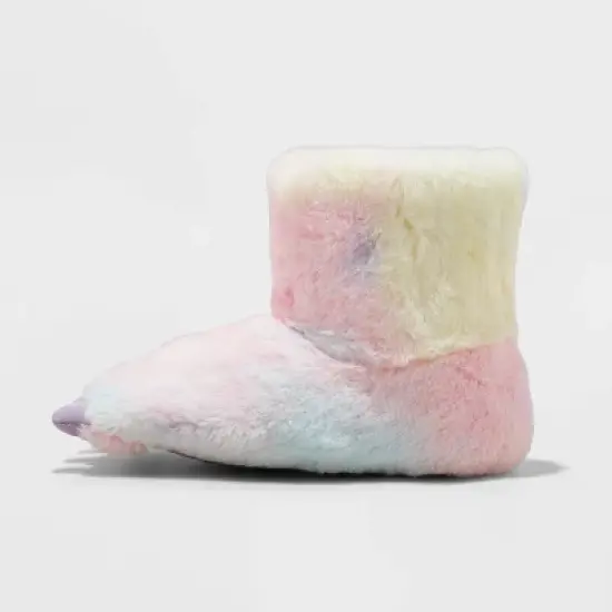 Toddler Girls' Tie-Dye Monster Foot Slippers - Cat & Jack&trade; image {1}