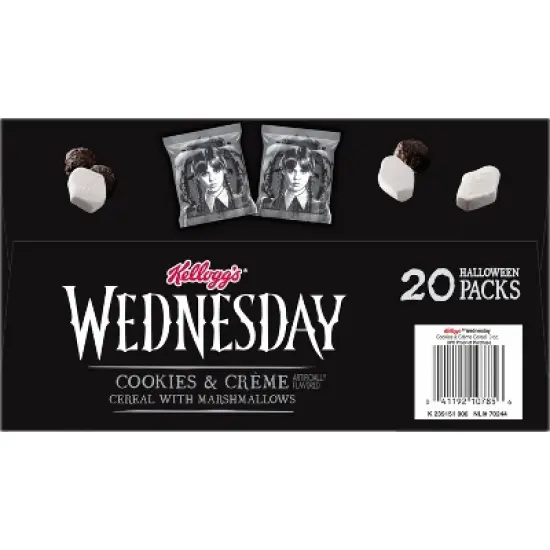 Kellogg's Wednesday Cookies & Creme Breakfast Cereal - 9oz/20ct image {11}