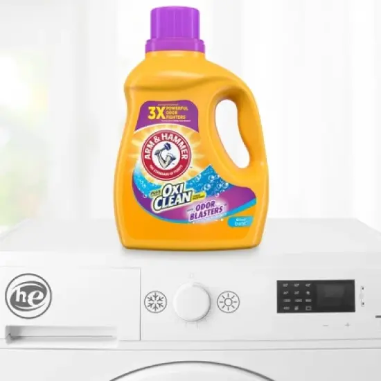 Arm Hammer Plus OxiClean Odor Blasters Liquid Laundry Detergent  image {4}