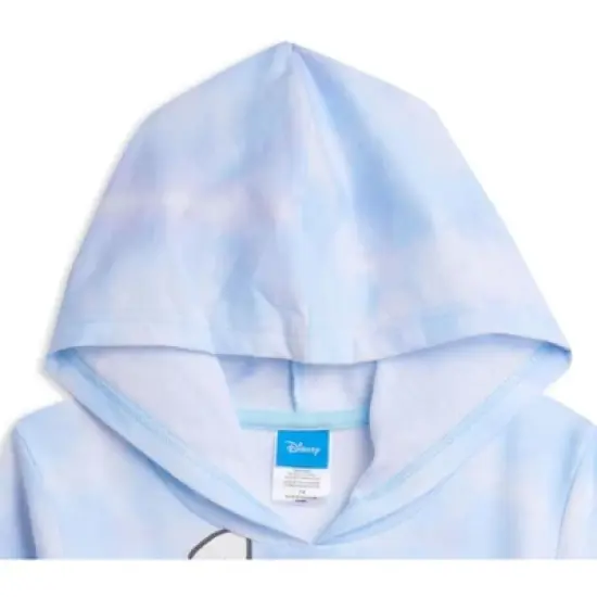 Disney Lilo & Stitch Girls French Terry Crossover Hoodie Toddler to Big Kid image {3}