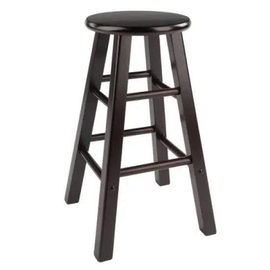 24" 2pc Element Counter Height Barstools - Winsome image {4}