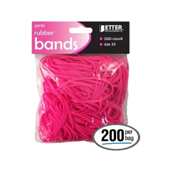 Better Office Multi-Purpose Rubber Band #33 Size 200/Pack (33905) image {1}