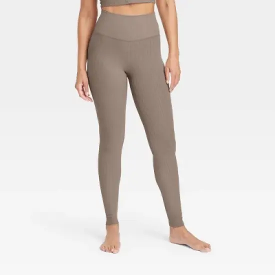 Women's Rib Curvy Leggings - All in Motion&trade; image {7}