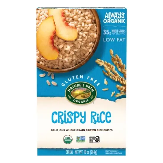 Nature's Path Organic Crispy Rice Cereal 12pk/120oz image {1}