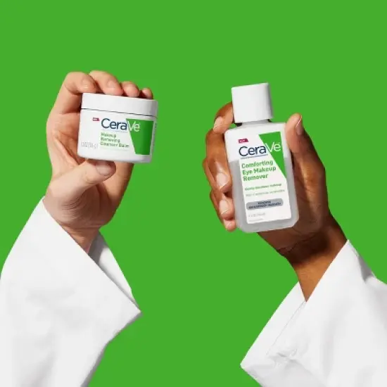 CeraVe Waterproof Liquid Eye Makeup Remover, Travel Size - 4 oz image {8}