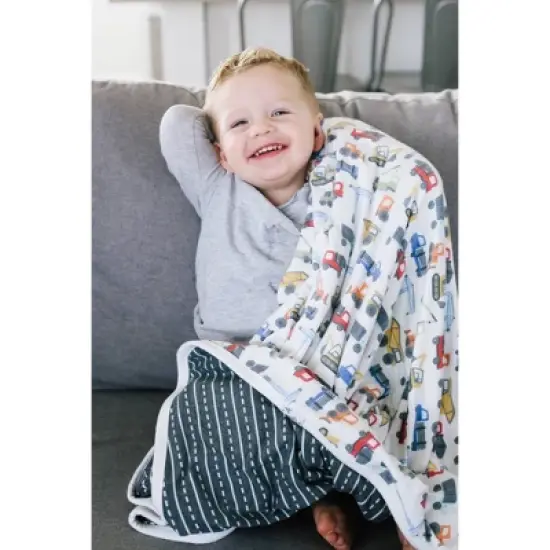 Copper Pearl 3-Layer Baby Quilt - Diesel image {4}