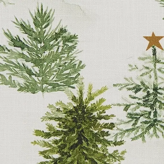 Split P Rustic Christmas Trees Placemat Set of 4 image {2}