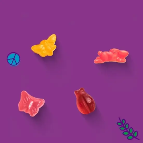 Annie's Organic Bees, Bugs & Butterflies Strawberry, Raspberry & Apple Fruit Snacks - 7oz/10ct image {1}