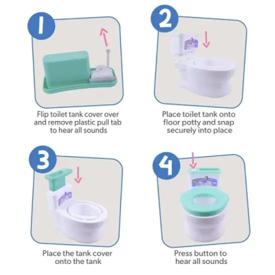 Ms. Rachel Floor Potty Training Chair with Sound image {4}