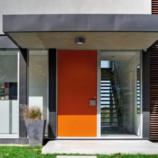 LLHZSY Flush Mount Outdoor Ceiling Light Black 5 1/10" Round LED Light Fixture for Corridor Hallway Post Exterior image {6}