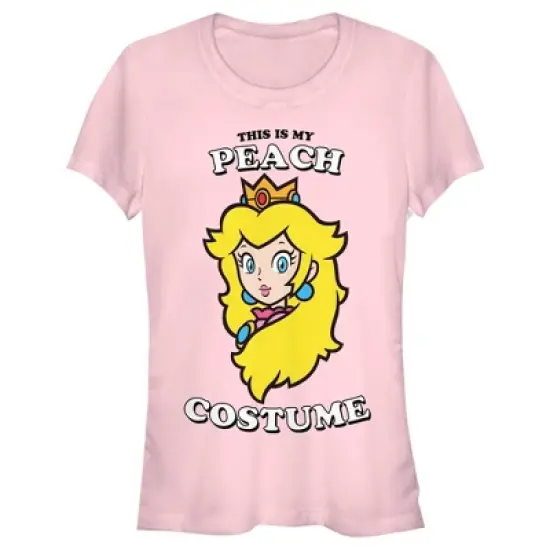 Junior's Nintendo This Is My Peach Costume T-Shirt image {3}