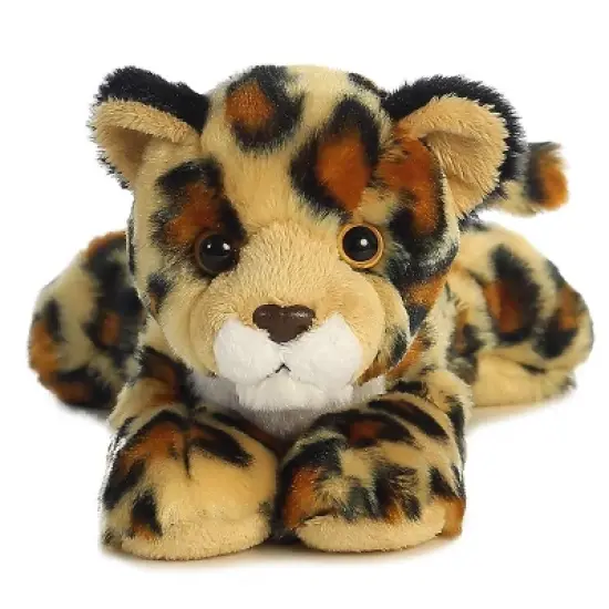 Aurora Mini Flopsie 8" Amazon Jaguar Brown Stuffed Animal image {1}