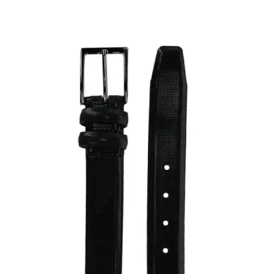 CrookhornDavis Men's The Michigan Avenue 35mm Italian Calfskin Leather Belt image {1}