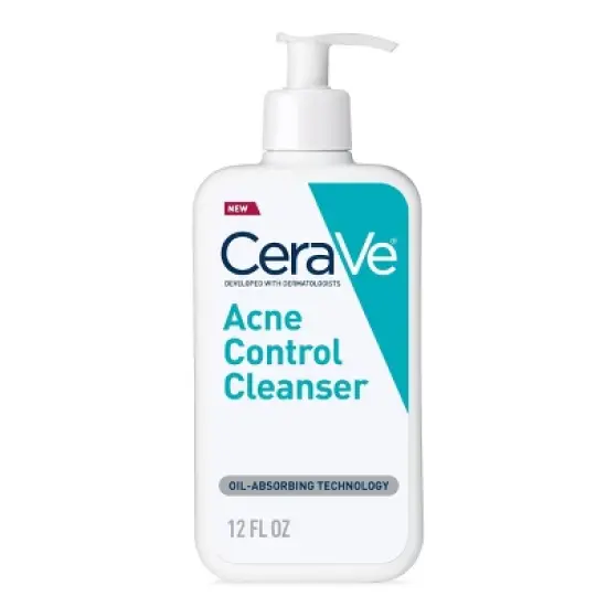 CeraVe Acne Face Cleanser with 2% Salicylic Acid and Purifying Clay for Oily Skin image {7}