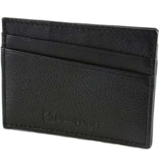 RFID Blocking Minimalist Wallet Flat Card Case By Alpine Swiss image {8}