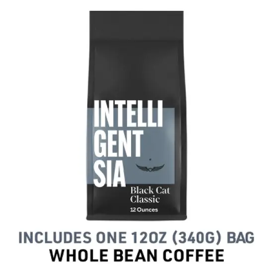 Intelligentsia Direct Trade Black Cat Classic Espresso Roast Light Roast Whole Bean Coffee -12oz image {1}