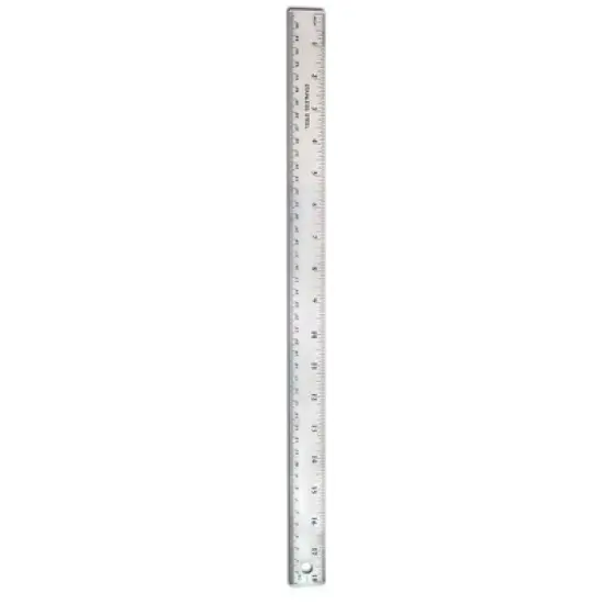 The Pencil Grip&trade; Stainless Steel Ruler, 18", Pack of 6 image {2}