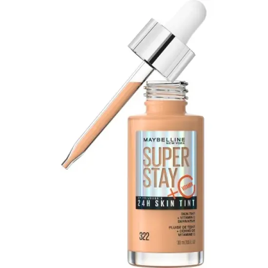 Maybelline Super Stay 24HR Skin Tint Foundation with Vitamin C - 1 fl oz image {19}