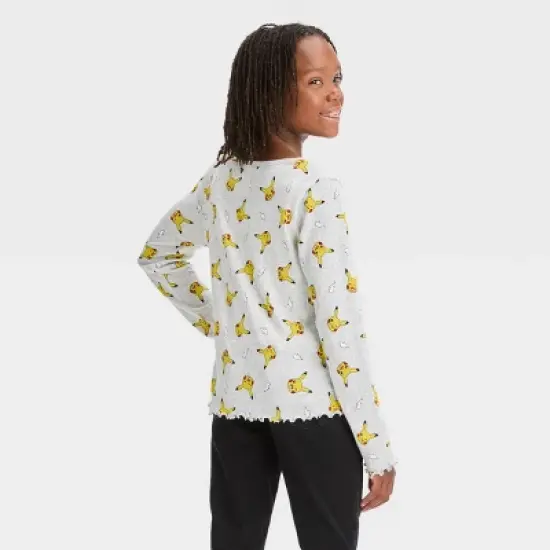 Girls' Pokemon Pikachu Tank Top and Cardigan Set - Beige image {4}