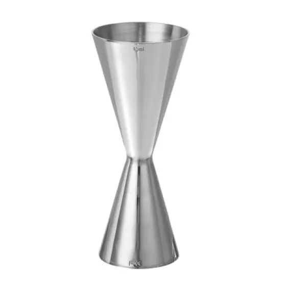 Unique Bargains Multifunction Stainless Steel Cocktail Jigger with Measurement image {5}