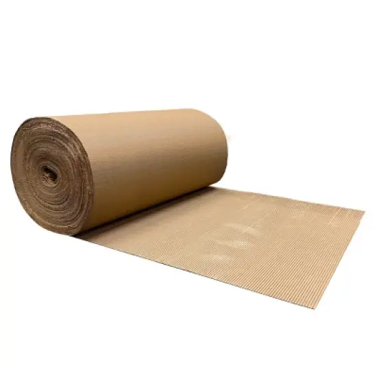 UOFFICE Corrugated Wrap 36" x 250' x 1/8" Thick - B Flute Cardboard Wrap image {9}