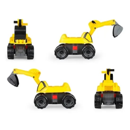 LENA Toys Powerful Giants Excavator Truck, Yellow image {1}